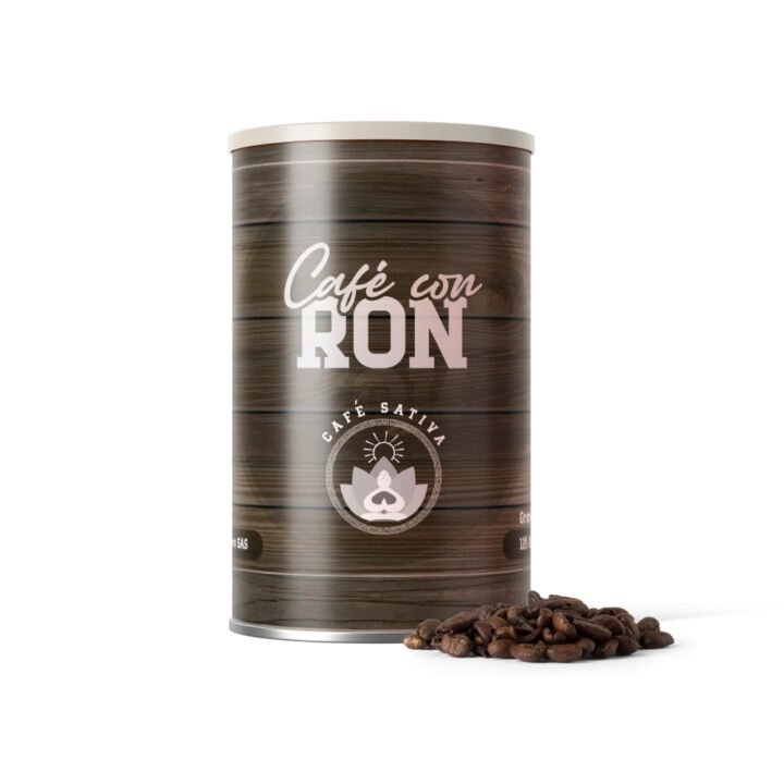 Café con ron en en lata 340gr