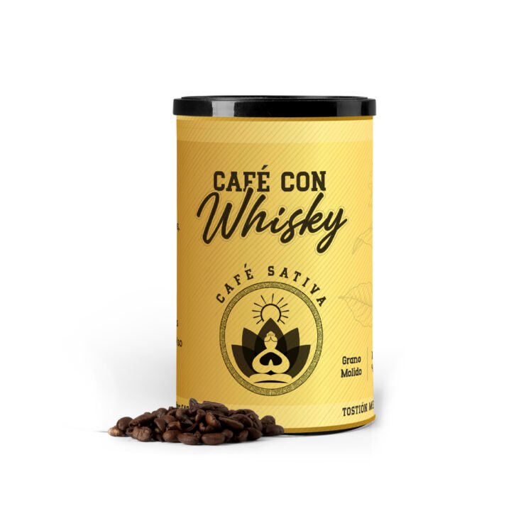 Café con Whiskey en lata 340gr